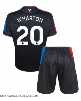 Crystal Palace Adam Wharton #20 Maglia Gara Terza Repliche 2024-25 Bambino Maniche Corte